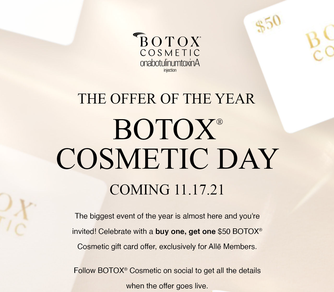 Botox Cosmetic Day