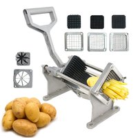 Stainless Steel Vegetable Cutter - 4 Blades