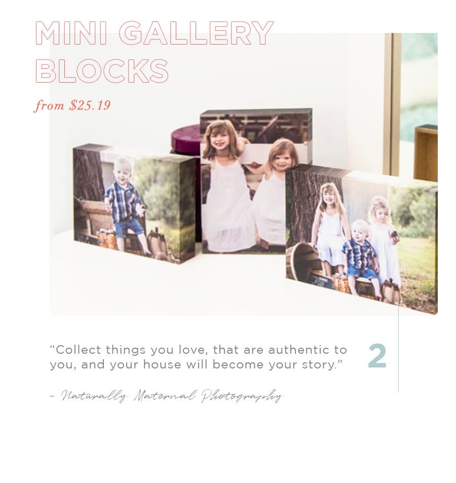 Mini Gallery Block Sets from $25.19