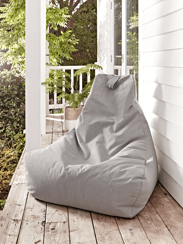 Indoor Outdoor Beanbag - Grey