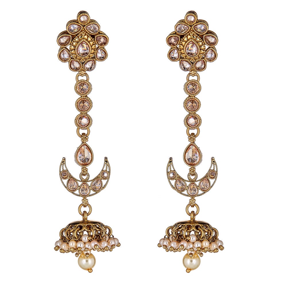 Image of Manisha Earrings in Gold