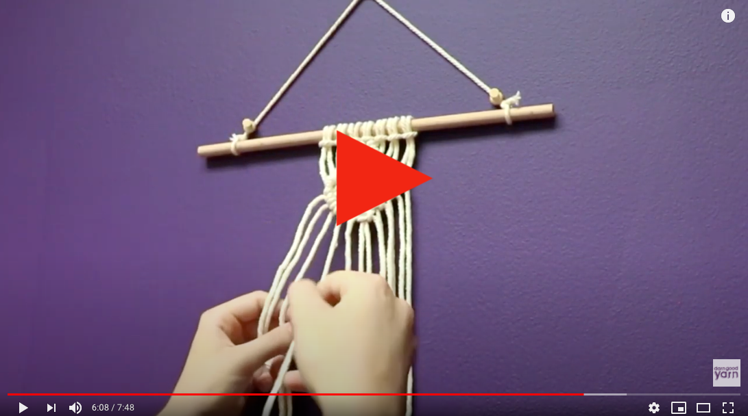 Step-By-Step How to Macrame Tutorial