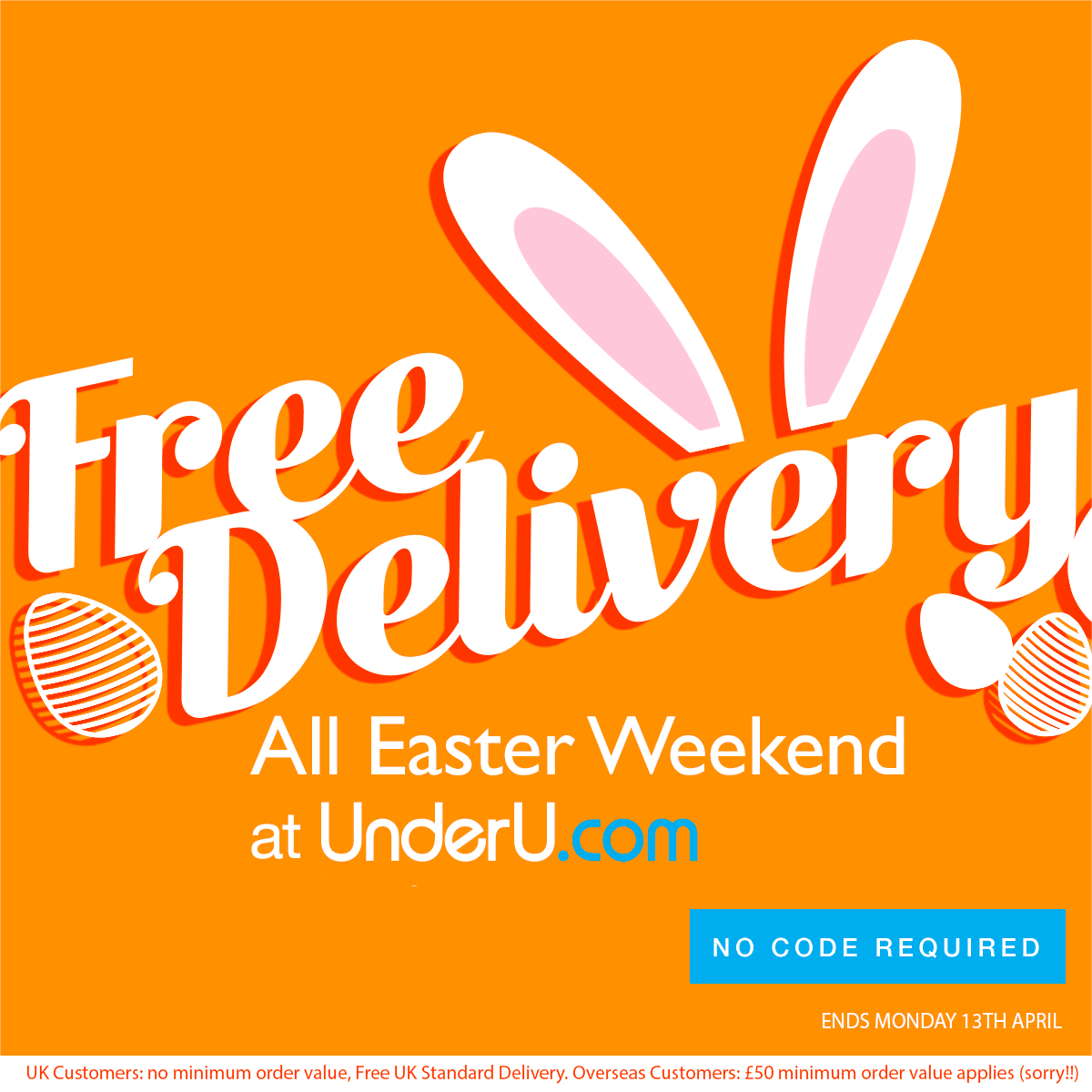FREE DELIVERY All Easter Weekend