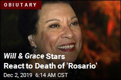 Will & Grace Stars React to Death of 'Rosario'