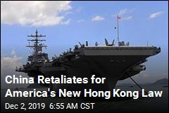 China Retaliates for America's New Hong Kong Law