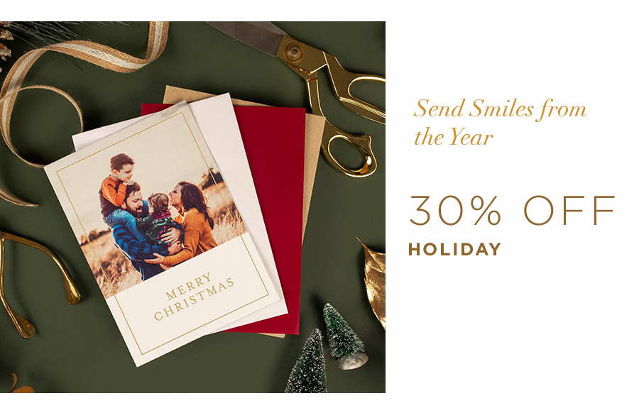 Send Smiles from the Year 30% Off Holiday
