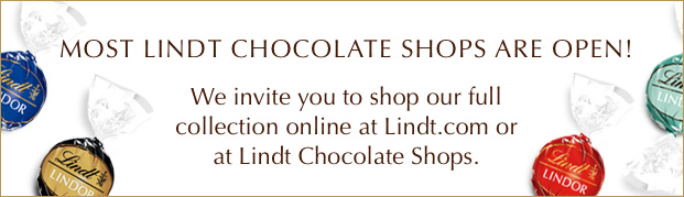 Most Lindt Chocolate Shops Are Open!