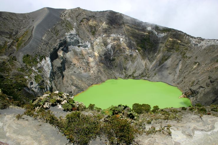 Irazu Volcano Crater