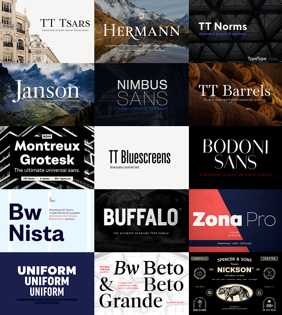 Check out all the fonts included in this bundle - all at 99% off!
