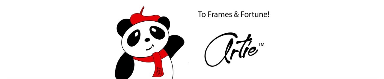 To Frames & Fortune from Artie the Panda!