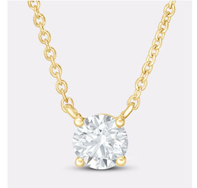 Lab-Created Diamond Necklace