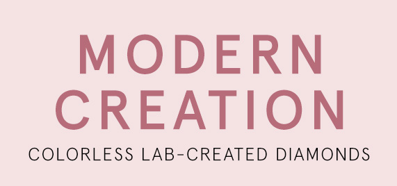 Modern Creation Colorless Lab-Created Diamonds