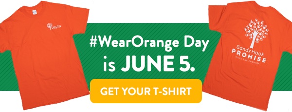#WearOrange Day is June 5. Get your T-shirt.