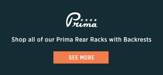 Prima Rear Rack with Backrests
