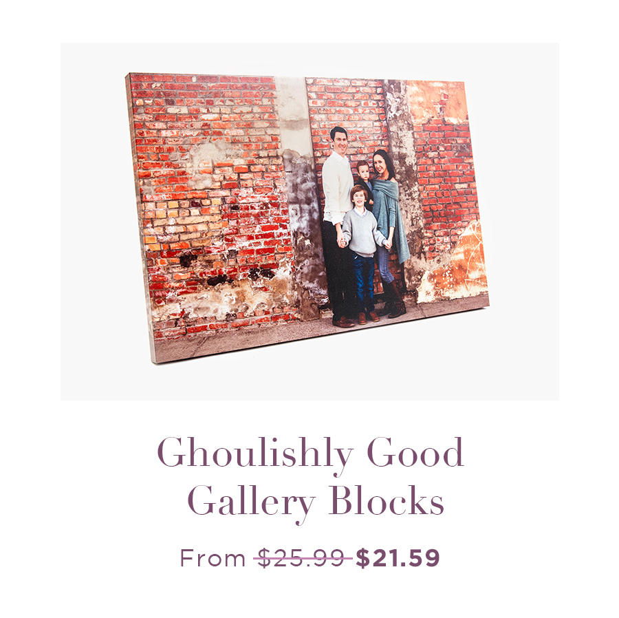 Ghoulishly Good Gallery Blocks From $25.99 $21.59