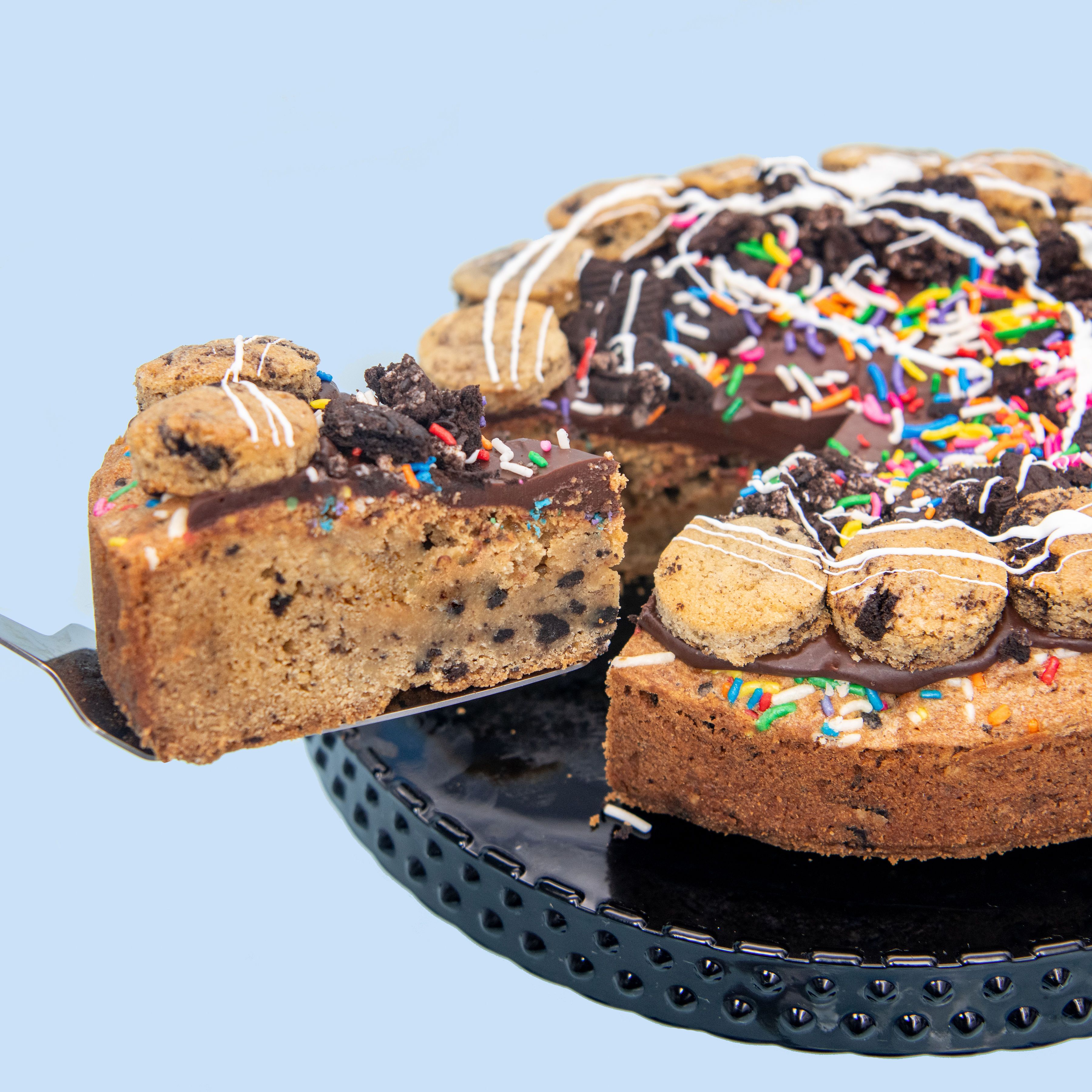 Image of Oreo Bday Sprinkles Cookie Cake