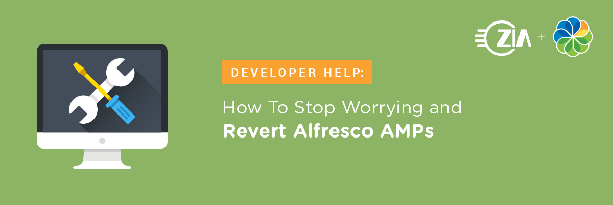 Revert Alfresco AMPs
