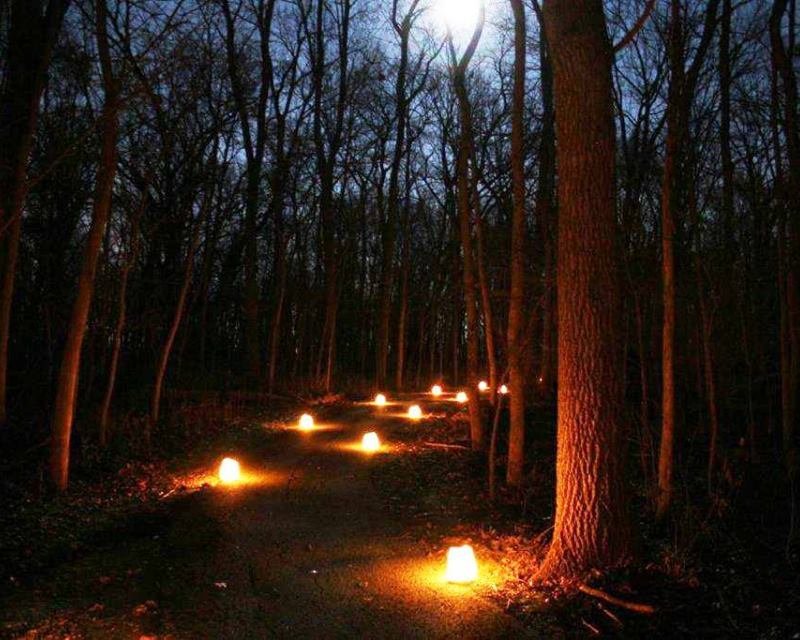 Luminary Walk at Heritage Hill State Park