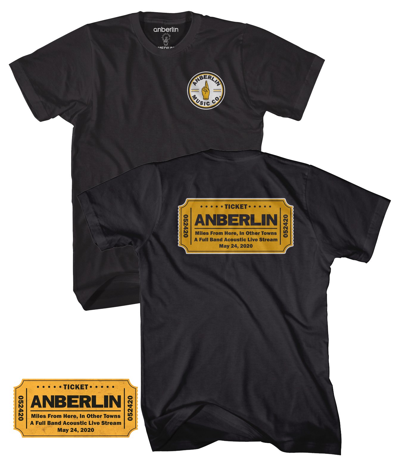  Anberlin Miles From Here In Other Towns - Live Stream Bundle #1