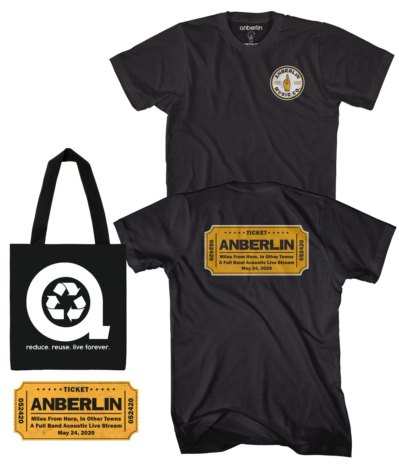 Anberlin Miles From Here In Other Towns - Live Stream Bundle #5