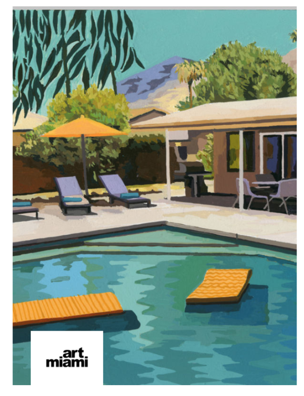 <b>Andy Burgess, </b><i>Palm Springs Pool, </i>2019.