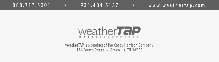 weatherTAP.com footer