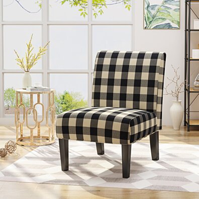 Kendal Traditional Upholstered Farmhouse Accent Chair