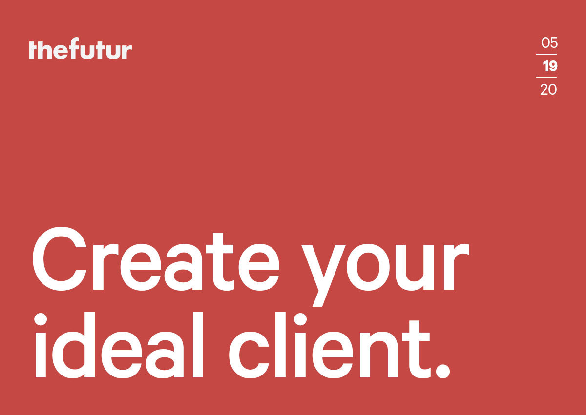 Watch our latest video with Greg Hickman on how to create ideal clients.