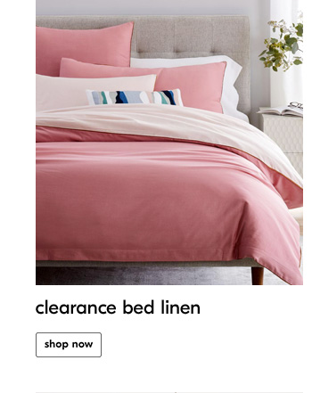 clearance bed linen
