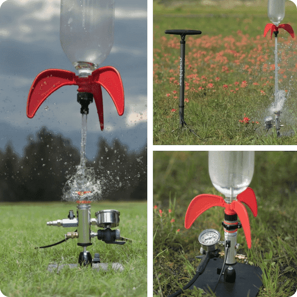 StratoLauncher IV Series water rocket launcher is designed for endless fun