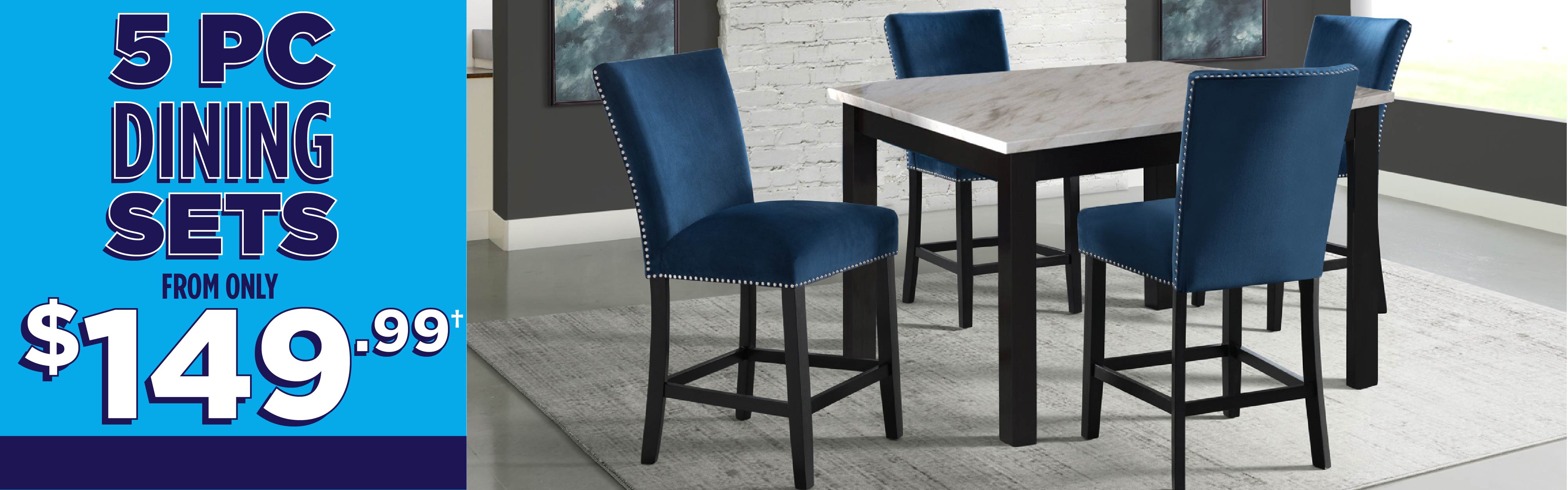 5-pc. Dining Sets from only $149.99