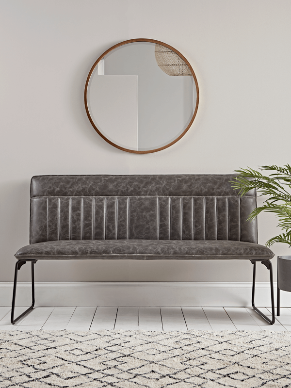 Alden Bench - Grey