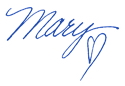 Mary Morrissey Signature