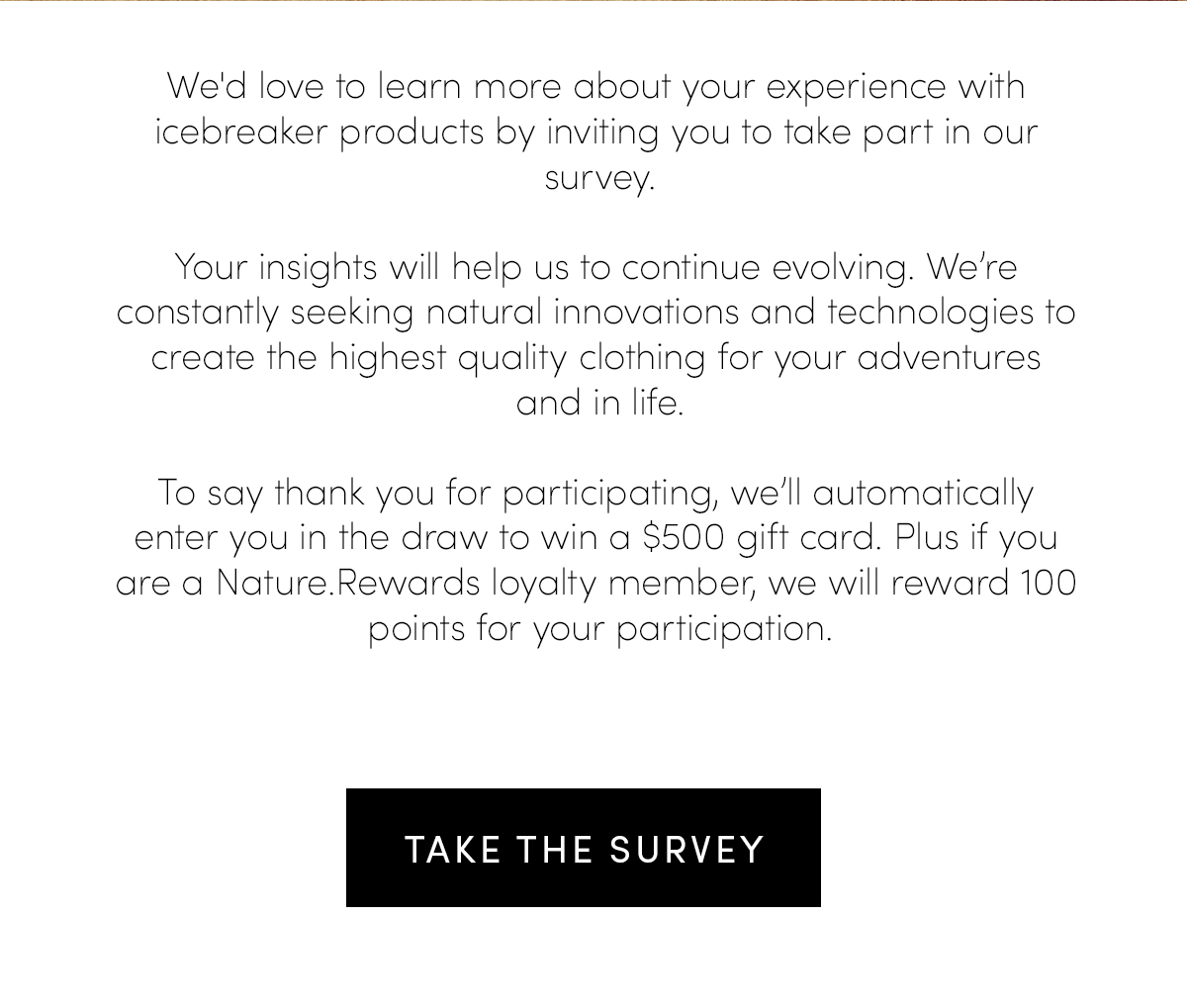 Global Customer Survey