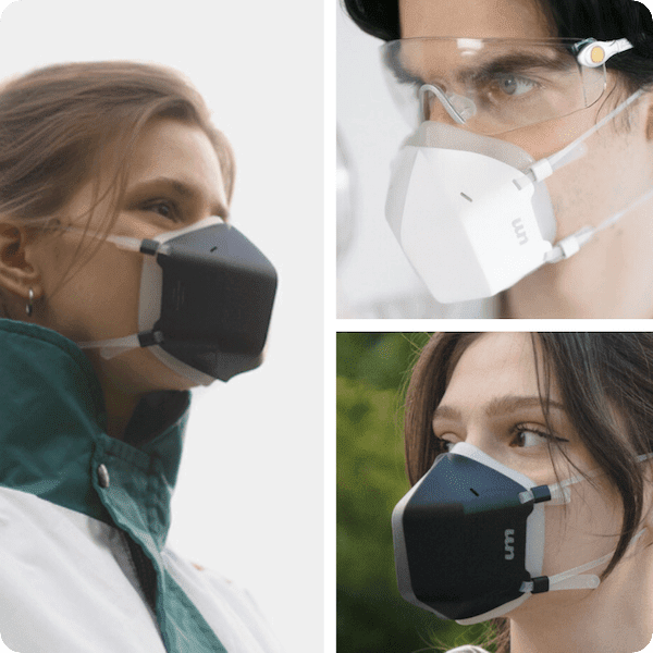 UVMask inactivates 99.99% of all pathogens and air pollutants