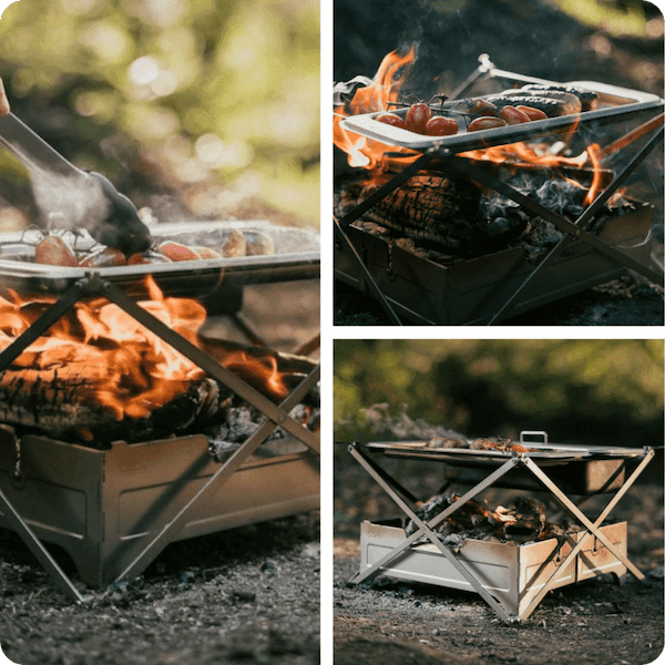 Cook System by Wolf and Grizzly compact cooking solution reimagines campfire meals