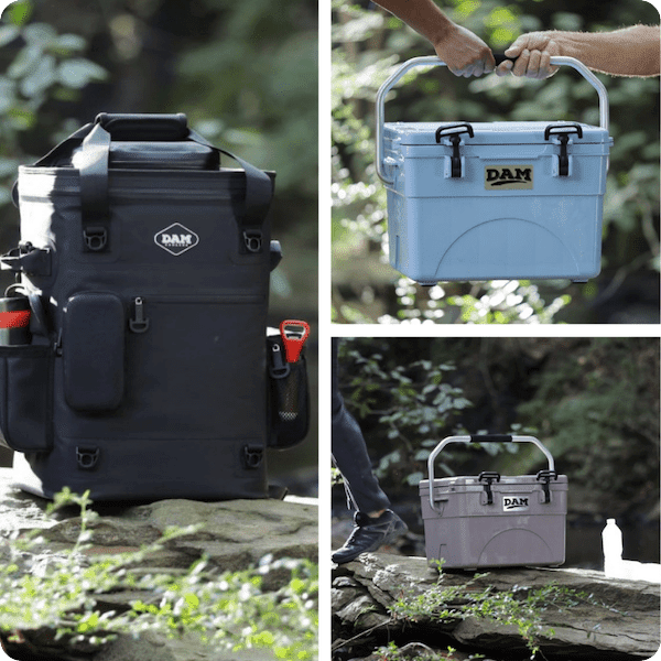 DAM Coolers vacuum-insulated cooler series keeps your food much colder for longer