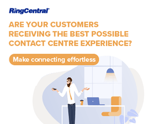 RingCentral contact centre experience  advert