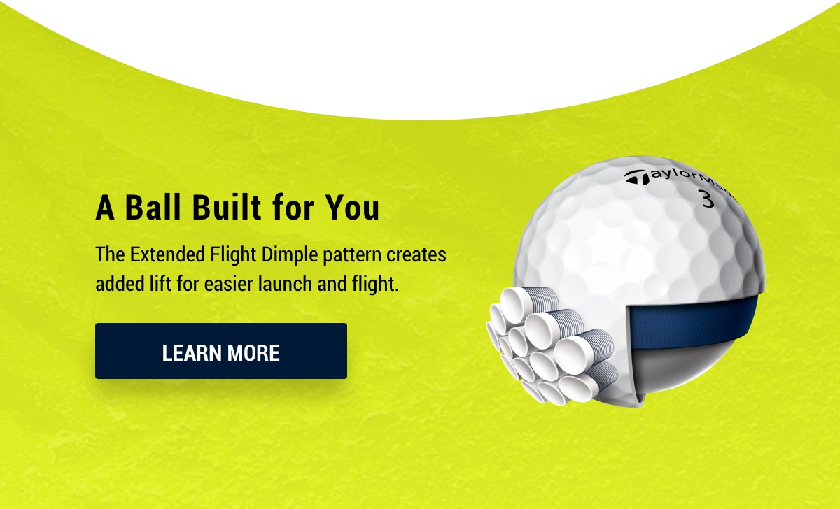 Tour Soft golf balls are designed for easier launch and flight