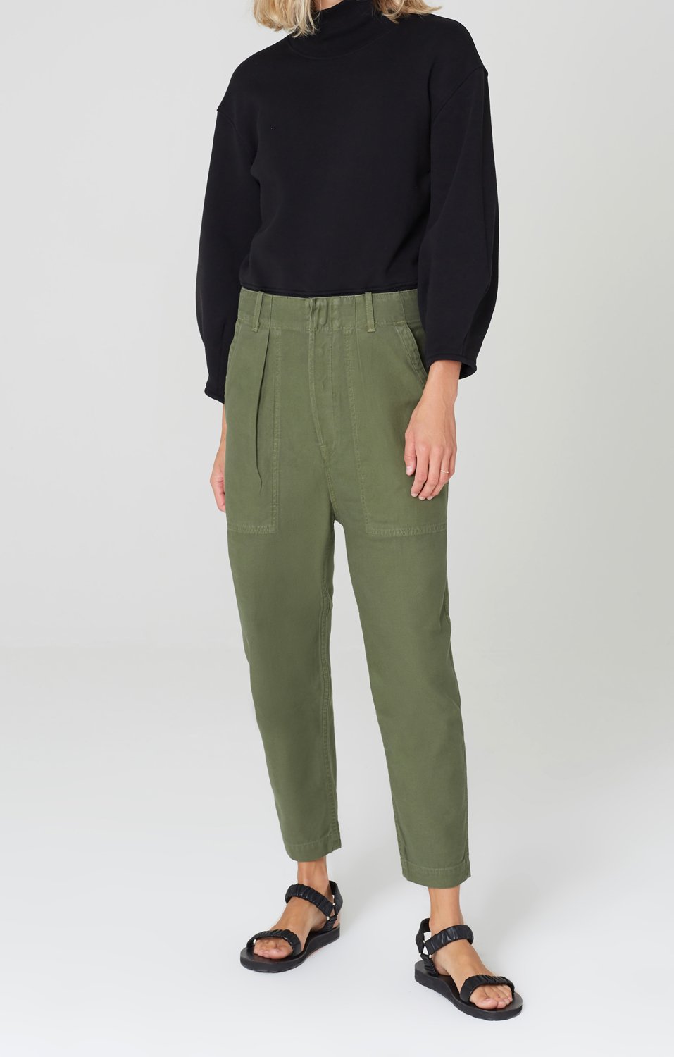 Image of Harrison Tapered Pant in Laurel