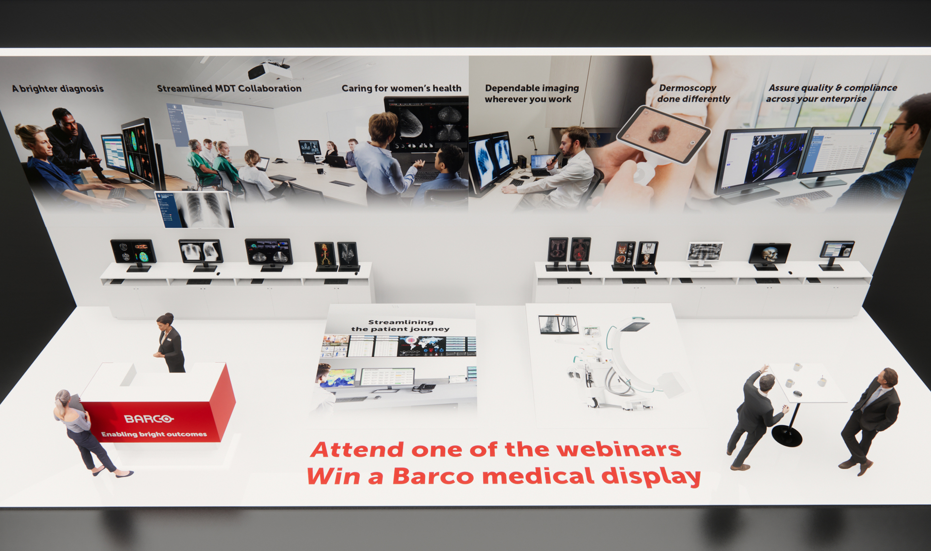 ECR 2020 Barco booth