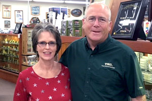 Marvin and Kathy Mott - owners of Texas Knives and Collectibles