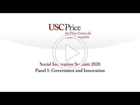 Social Innovation Summit 2020: Panel 1 - Governance and Innovation