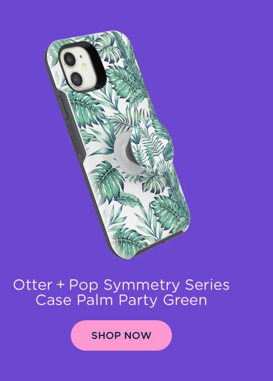 Shop Otter + Pop Symmetry Series Case Palm Party Green