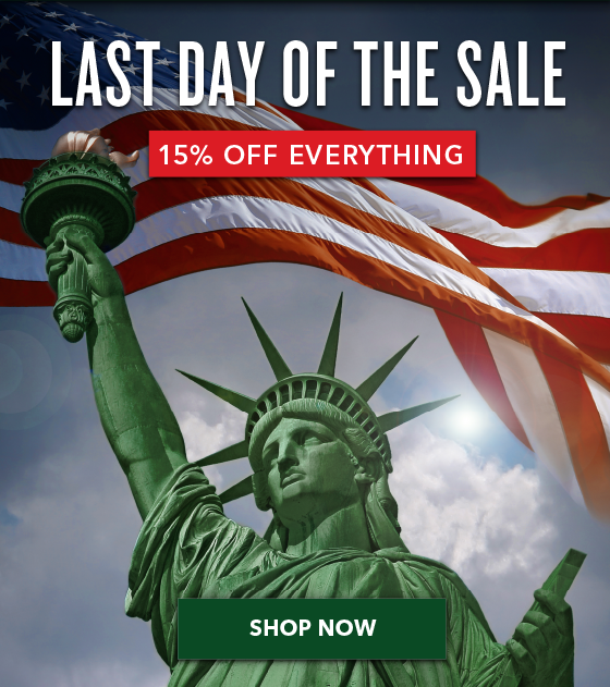 15% OFF Everything - Spring Sale
