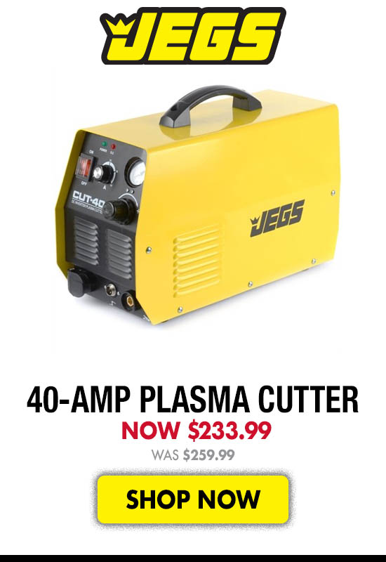 JEGS 40-Amp Plasma Cutter - Was $259.99 Now $233.99