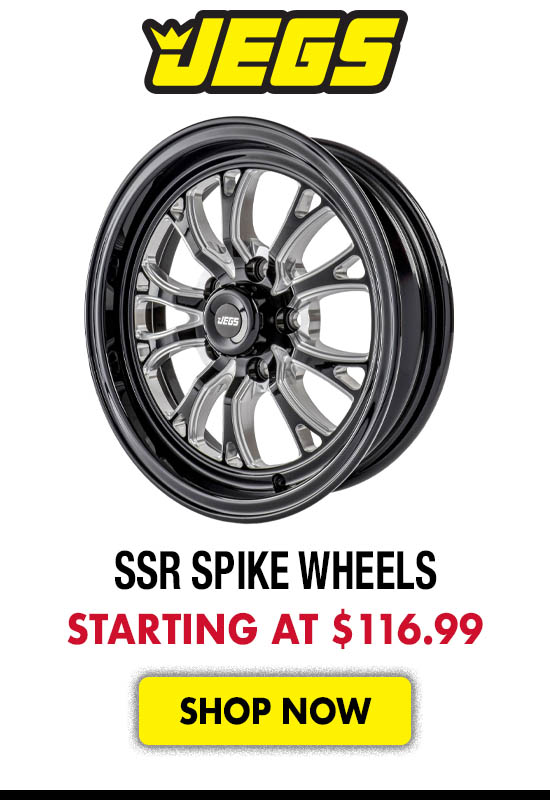 JEGS SSR Spike Wheels - Starting at $116.99