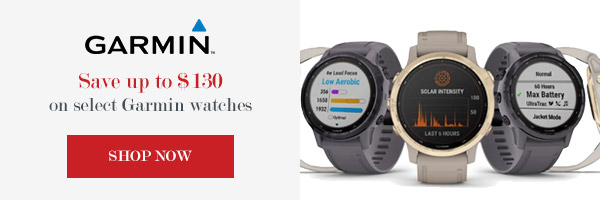 Get up to $130 on select Garmin watches