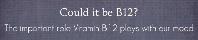 Vitamin B12 Header