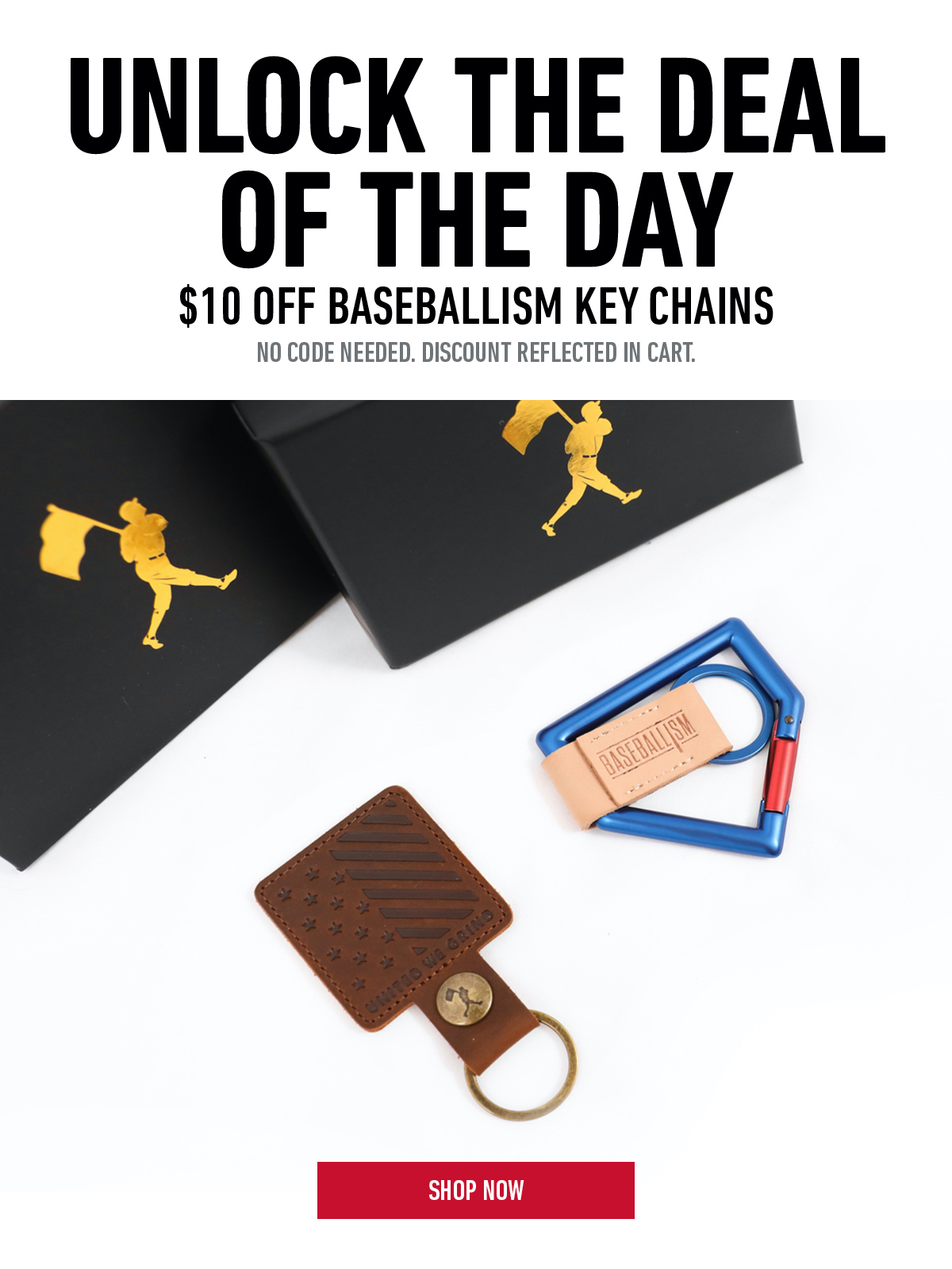 Baseballism Key Chain Deal of the Day